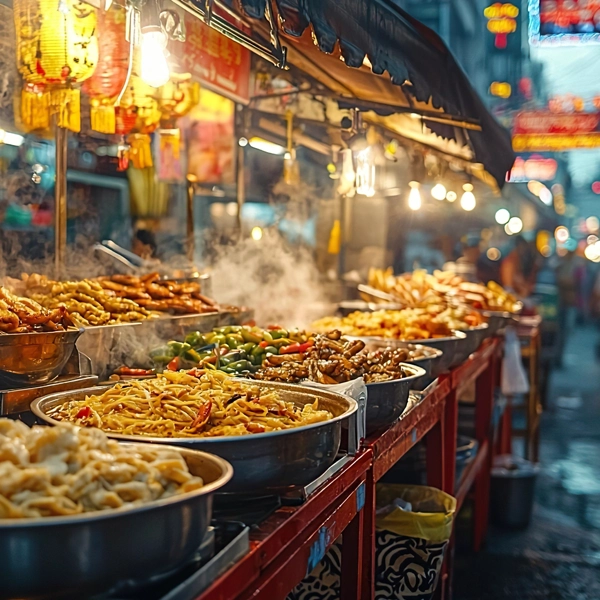 Déguster les spécialités des marchés nocturnes
